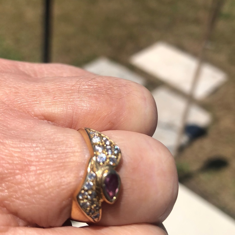 Diamond Ring Darling Italian gold ring - Picture 7 of 10